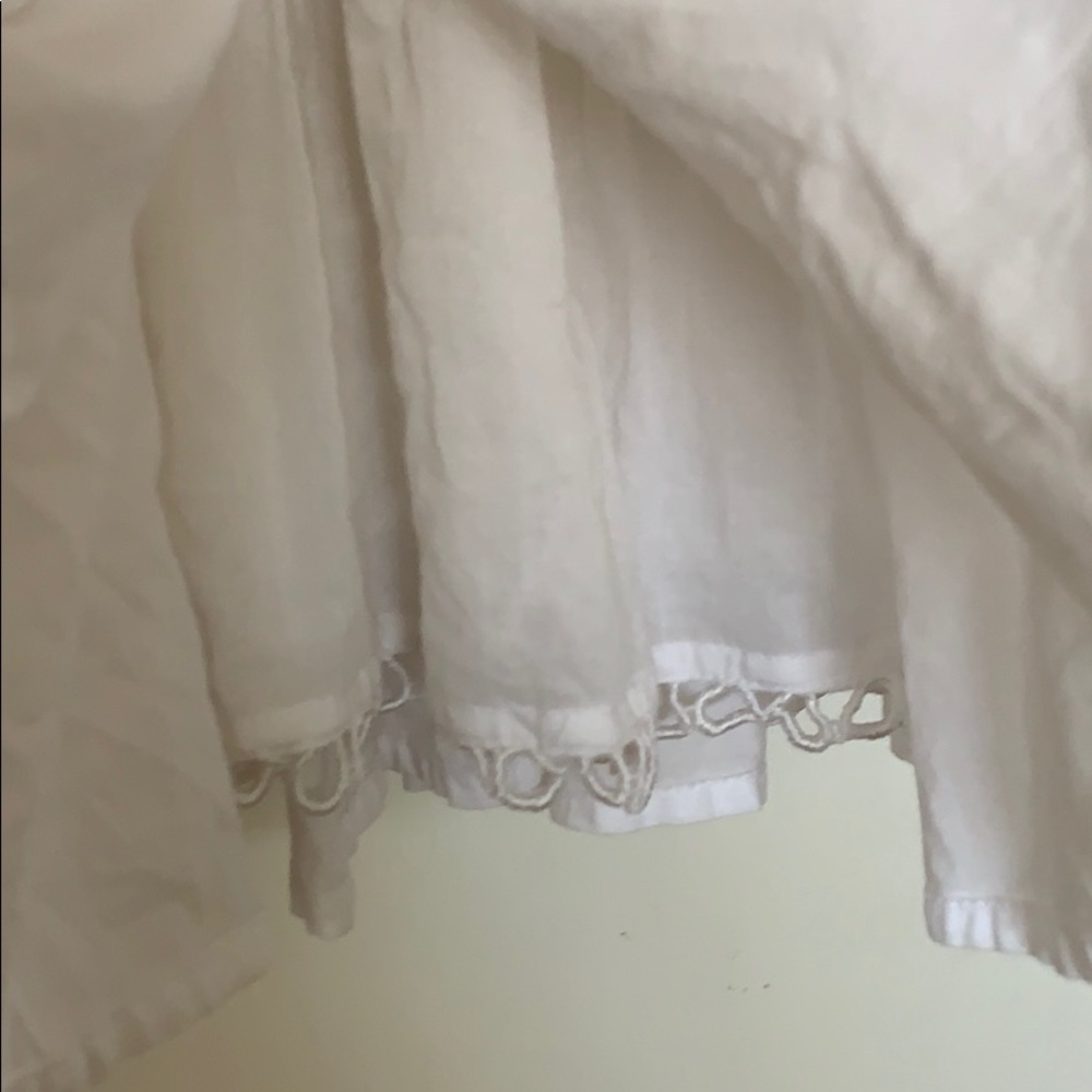 Anthropologie Odille White Skirt - Picture 2 of 6